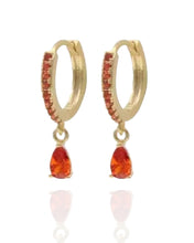 Load image into Gallery viewer, Piper Orange | Gold Plated 925 Sterling Silver

