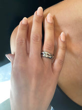 Load image into Gallery viewer, 11mm Thick Phoebe Triple Band Ring