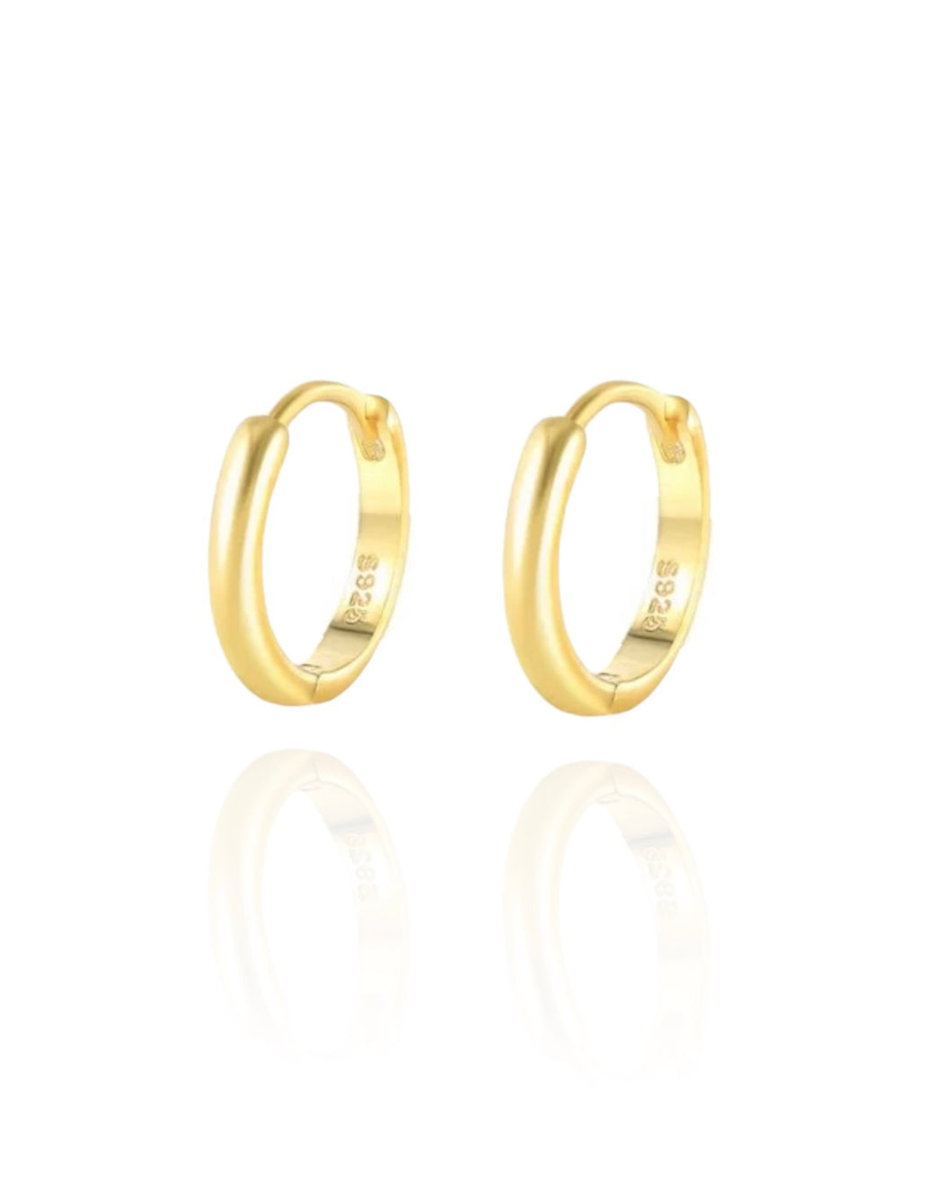 7mm Tiny Baby Hayden Gold | Gold Plated 925 Sterling Silver