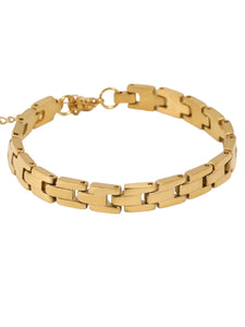Ambra Link Bracelet Gold