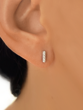 Load image into Gallery viewer, Bar Studs Earrings 
