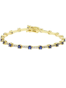 Sapphire Tennis Bracelet