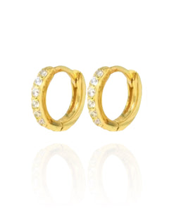 Baby Ava Gold 8mm  | 925 Sterling Silver Gold Plated