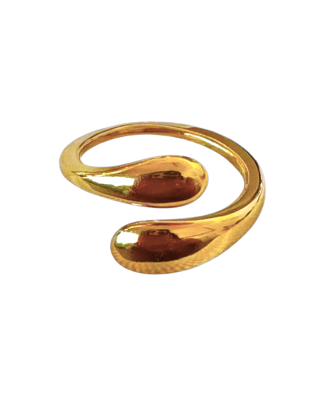 Thin Camila Ring Gold | Stainless Steel