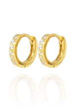 Load image into Gallery viewer, Baby Ava Gold 9mm  | 925 Sterling Silver Gold Plated

