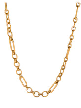 Load image into Gallery viewer, Ferrah Mixed Link Gold Necklace | Stainless Steel Gold Plated
