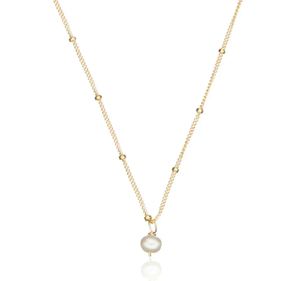 Sophie Pearl Necklace Gold