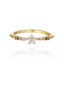 Flora Flower Ring | Gold Plated 925 Sterling Silver