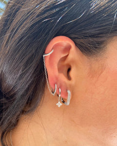 Libby Hoops Silver | 925 Sterling Silver