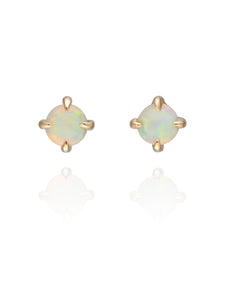 Opal Studs | Gold Plated 925 Sterling Silver