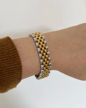 Load image into Gallery viewer, Sammy Two Tone Watch Bracelet
