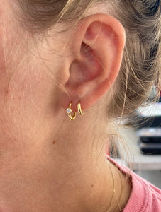 7mm Tiny Baby Hayden Gold | Gold Plated 925 Sterling Silver