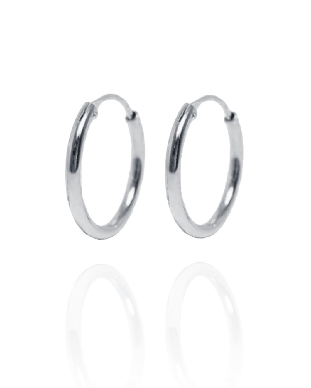 Nolan Hoops 16mm Silver | 925 Sterling Silver