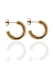 Load image into Gallery viewer, Small Zoie Hoops Gold
