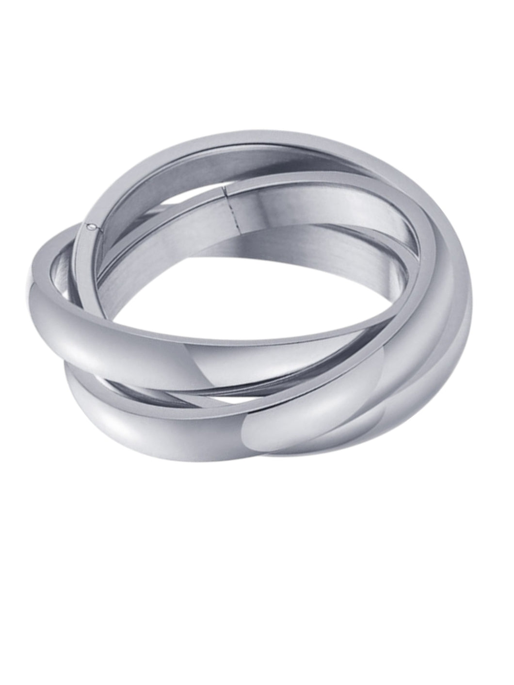 Phoebe Triple Band Silver | Stainless Steel