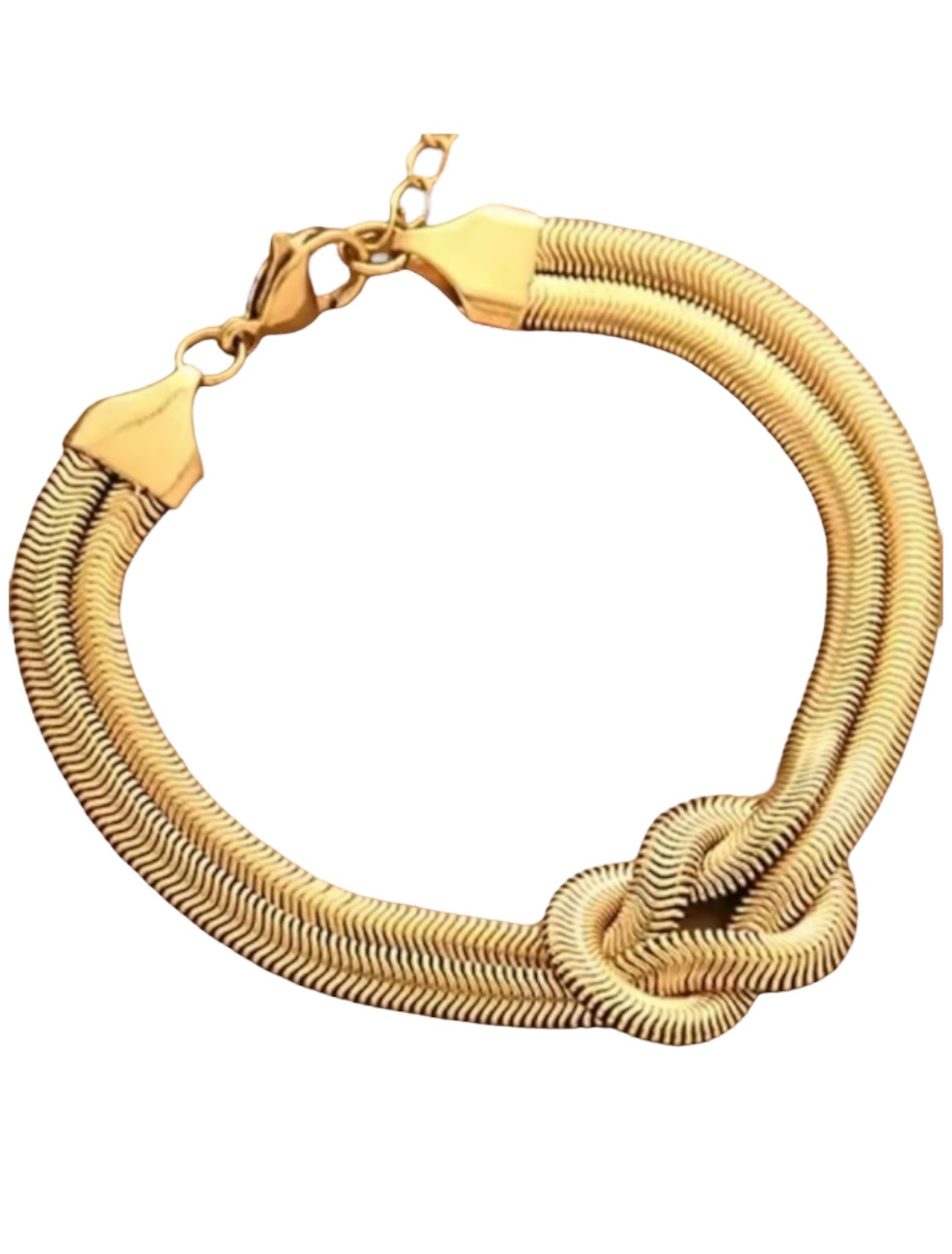 Romy Knot Gold Bracelet | Stainless Steel Gold Plated