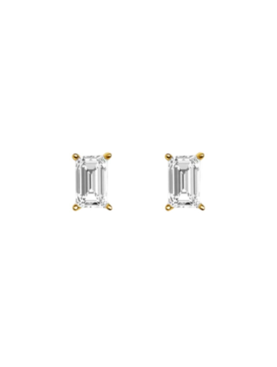 Billy Studs Gold | Gold Plated 925 Sterling Silver