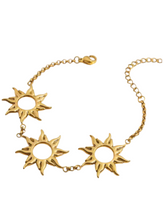Load image into Gallery viewer, Sunny Gold Bracelet | Stainless Steel Gold Plated
