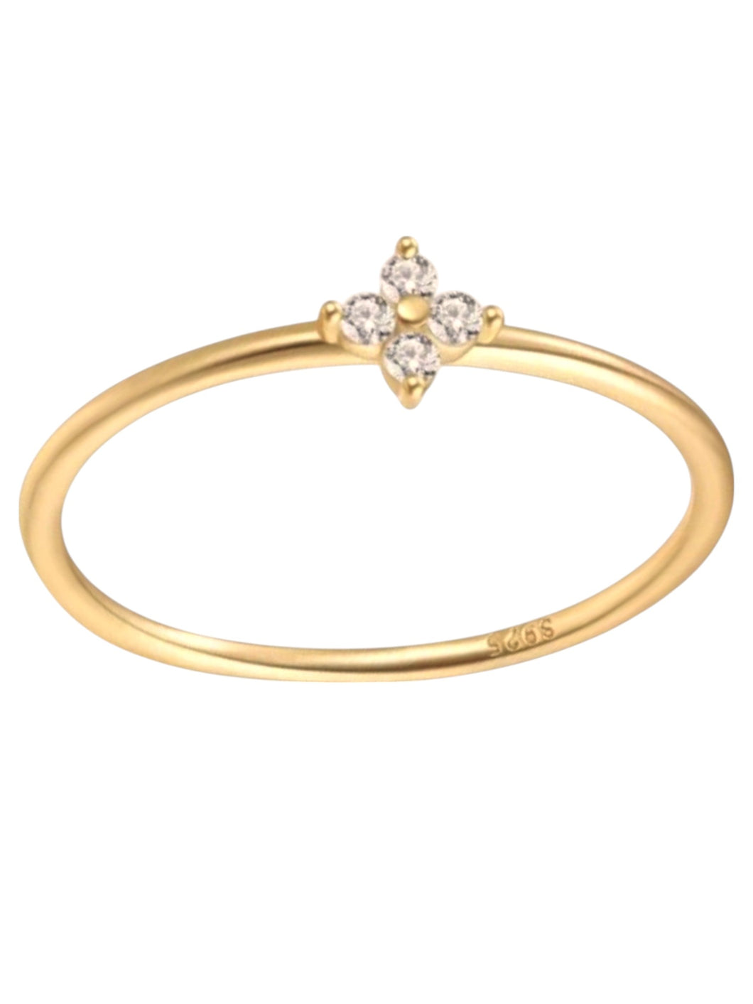 Penelope Gold Ring | 925 Sterling Silver Gold Plated