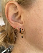 Load image into Gallery viewer, Double Genevieve Black | Gold Plated 925 Sterling Silver
