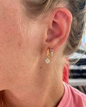 Load image into Gallery viewer, Gold Daisy Drops | Gold Plated 925 Sterling Silver
