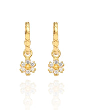 Load image into Gallery viewer, Gold Daisy Drops | Gold Plated 925 Sterling Silver
