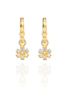 Daisy Drops - Gold | Gold Plated 925 Sterling Silver