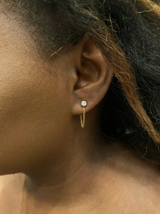 Large Freya Chain Earrings