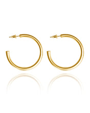 Load image into Gallery viewer, Large Zoie Hoops Gold
