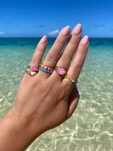 Load image into Gallery viewer, Pink Heart Ring in 925 Sterling Silver
