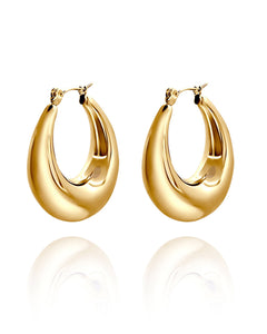 Sienna Gold Hoops
