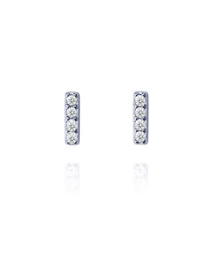 Bar Studs Silver