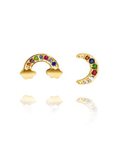 Load image into Gallery viewer, Skye Studs Gold
