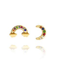 Skye Studs Gold