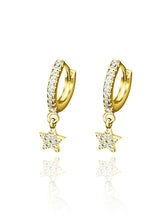 Load image into Gallery viewer, Star Huggies Gold | Gold Plated 925 Sterling Silver
