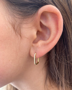 Tobi Hoops Gold | Gold Plated 925 Sterling Silver