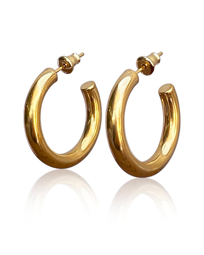 Zoie Hoops Gold