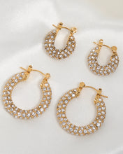 Load image into Gallery viewer, Large Frankie Hoops
