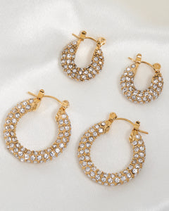 Large Frankie Hoops