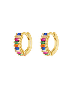 Double Genevieve Multicolor Earrings