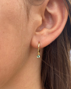 Hailey Drops Turquoise | Gold Plated 925 Sterling Silver