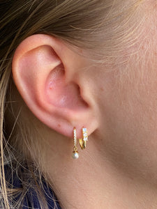 Pearl Drops Gold | Gold Plated 925 Sterling Silver