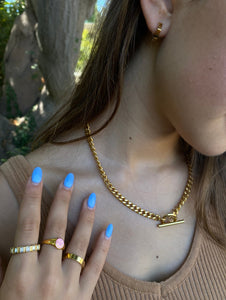 Jade Toggle Necklace