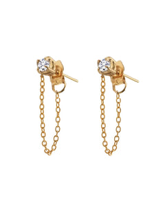 Large Freya Chain Earrings