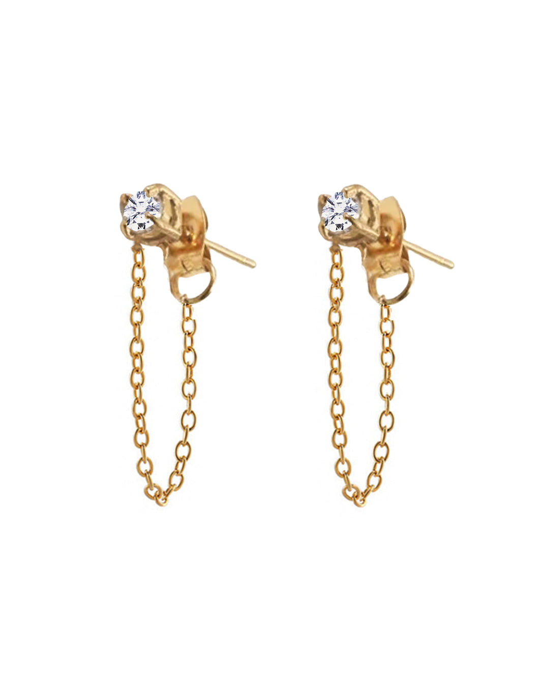 Large Freya Chain Earrings